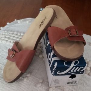 Lucky sandals, size 10
